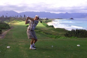 Golfer Hawaii