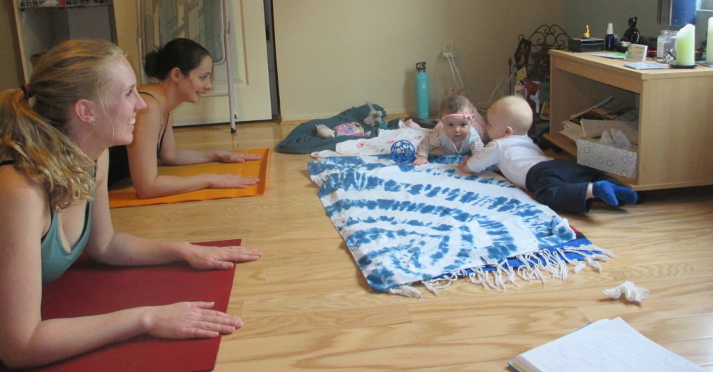 postpartum yoga