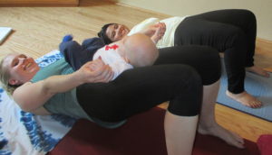 postpartum yoga